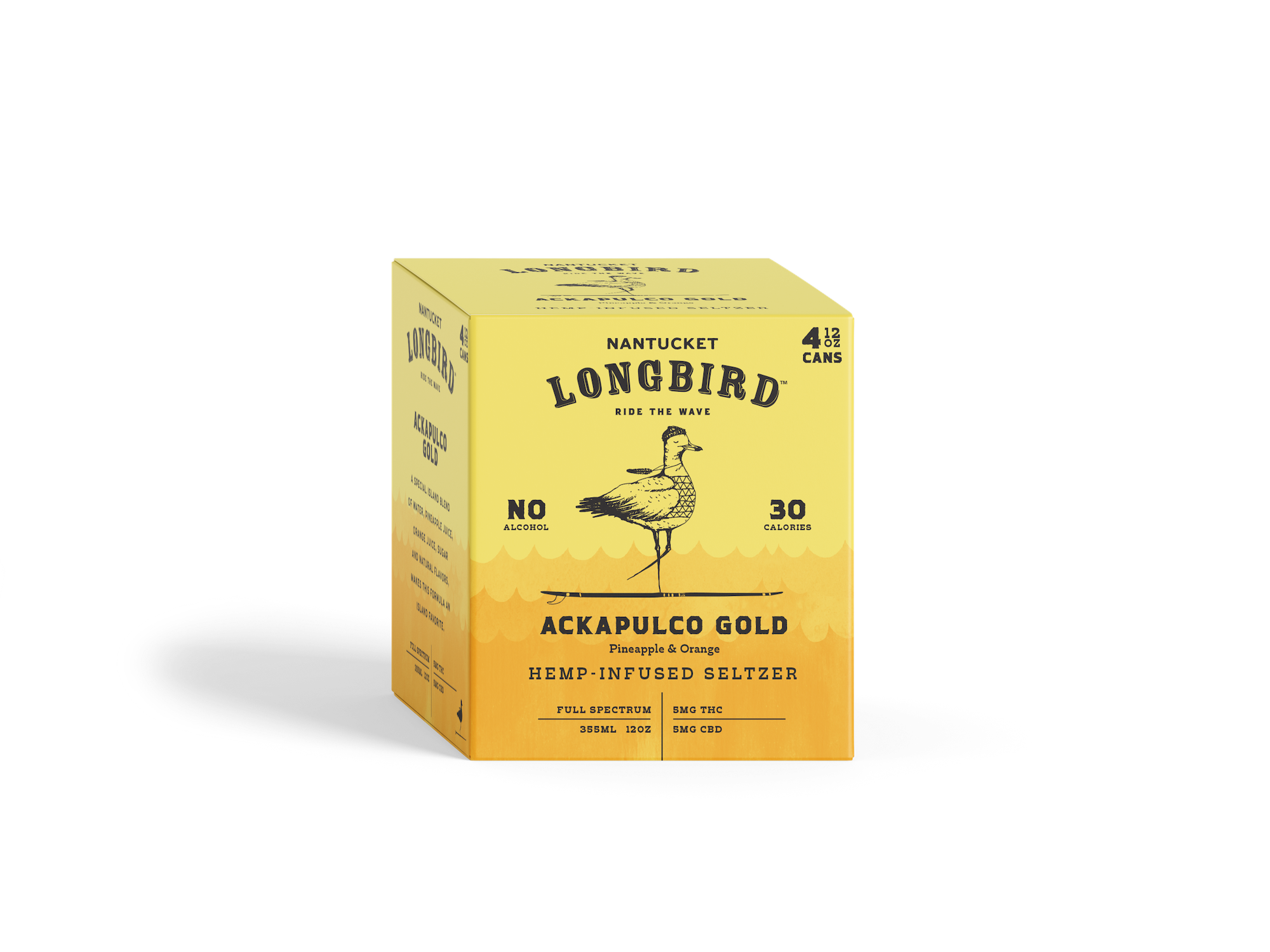 nantucket longbird ackapulco gold 4-pack